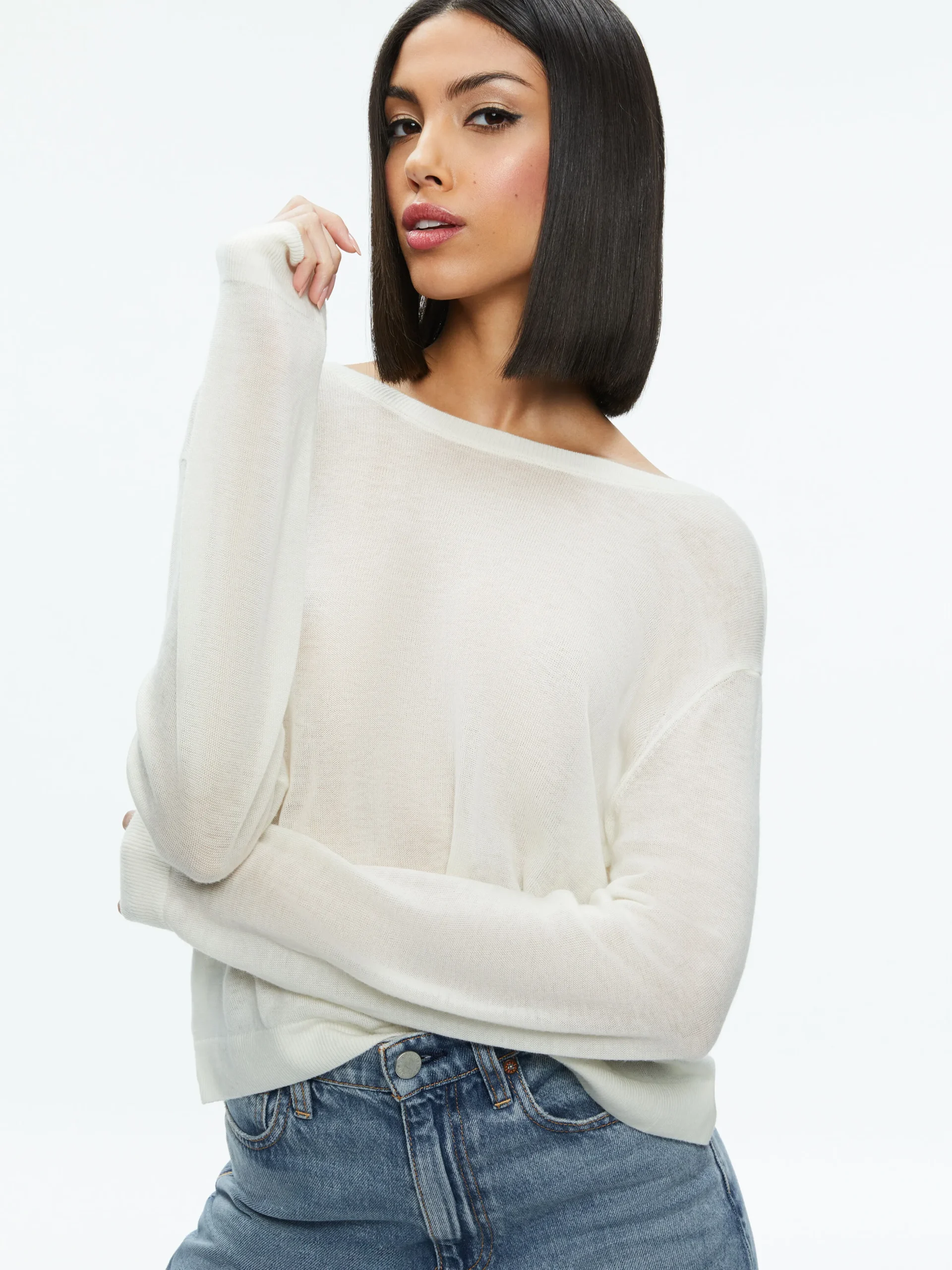 Alice and Olivia AKERS REVERSIBLE PULLOVER *FEATURED SHOPS | CLOTHING