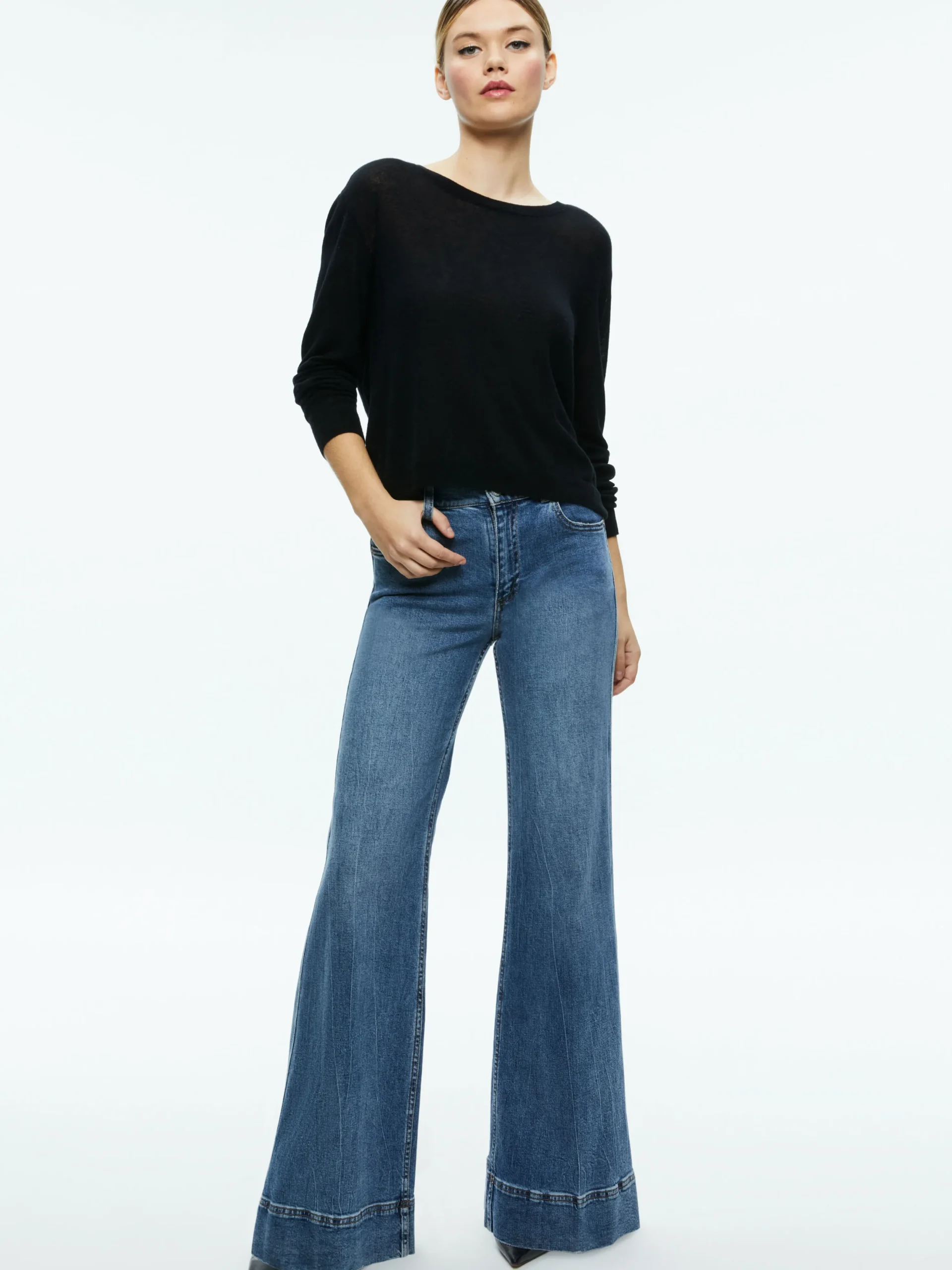 Alice and Olivia AKERS REVERSIBLE PULLOVER *FEATURED SHOPS | CLOTHING