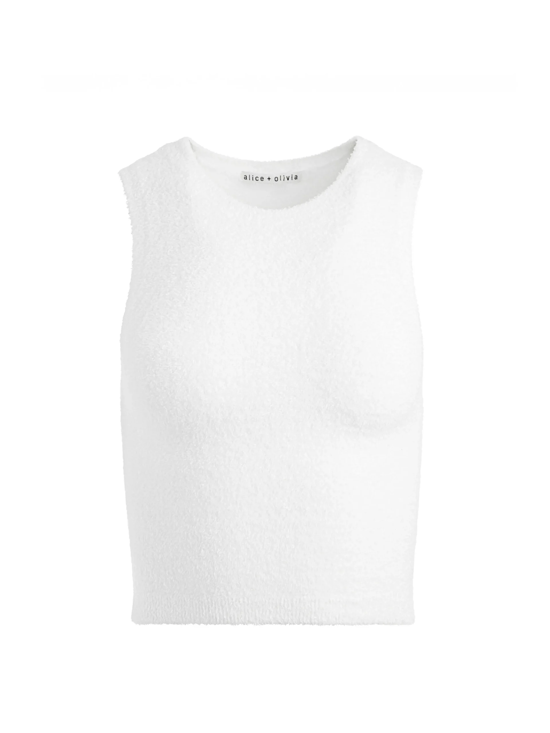 Alice and Olivia AMITY SLEEVELESS CROPPED TANK *CLOTHING