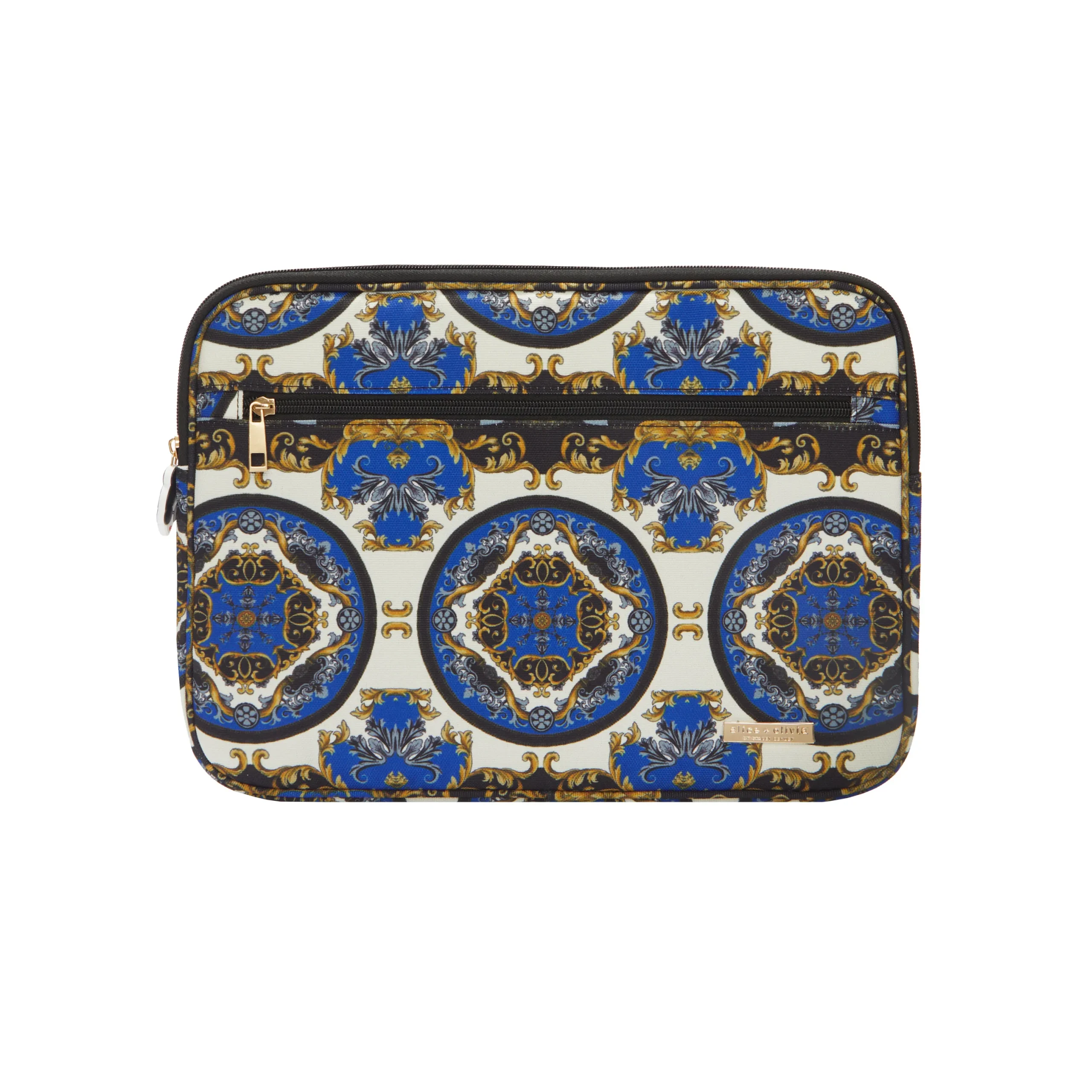 Alice and Olivia A+O X FABFITFUN LAPTOP SLEEVE REGAL ROMANCE SAPPHIRE*CLOTHING