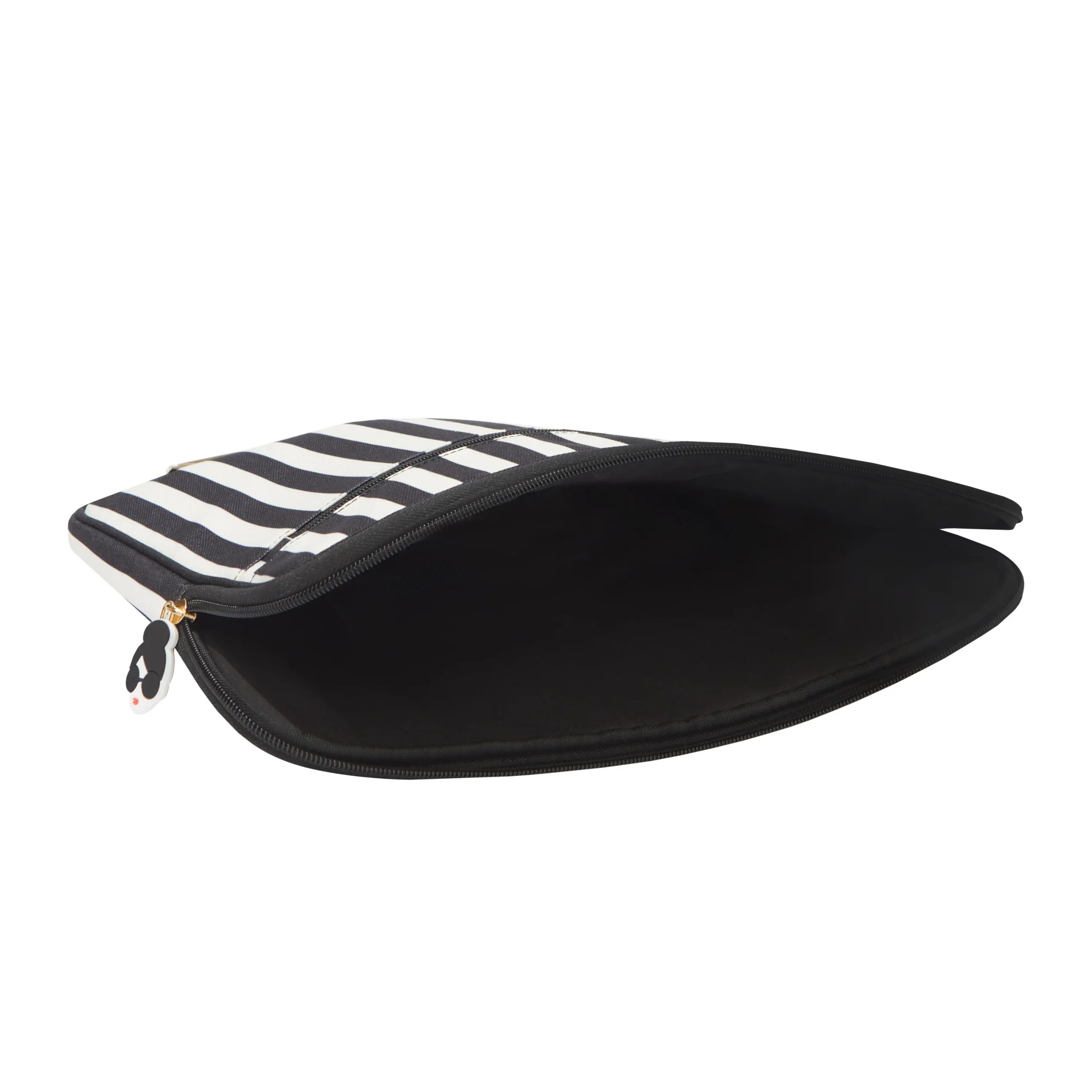 Alice and Olivia A+O X FABFITFUN LAPTOP SLEEVE POSITANO STRIPE SM BLACK*CLOTHING