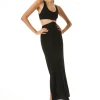 Alice and Olivia ARIZONA CUTOUT O-RING MAXI DRESS *DRESSES | CLOTHING