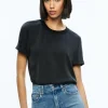 Alice and Olivia BRADEN DROP SHOULDER TEE *FEATURED SHOPS | CLOTHING