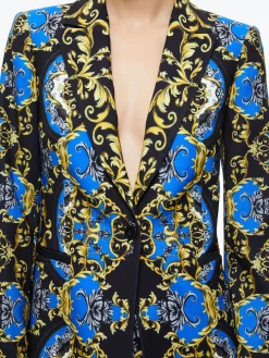 Alice and Olivia BREANN FITTED BLAZER + TEENY FIT FLARE BOOTCUT PANT *CLOTHING