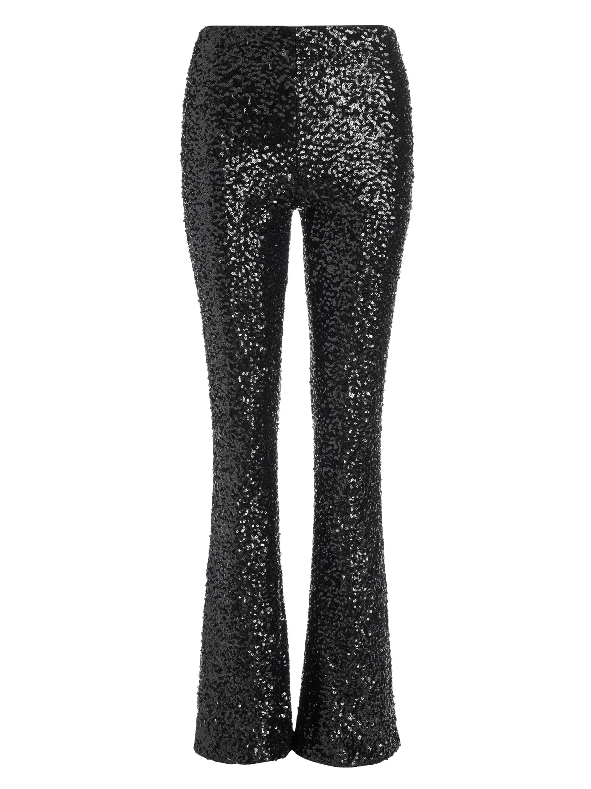 Alice and Olivia BREANN SEQUIN FITTED BLAZER + LARA SEQUIN BOOTCUT PANT *CLOTHING