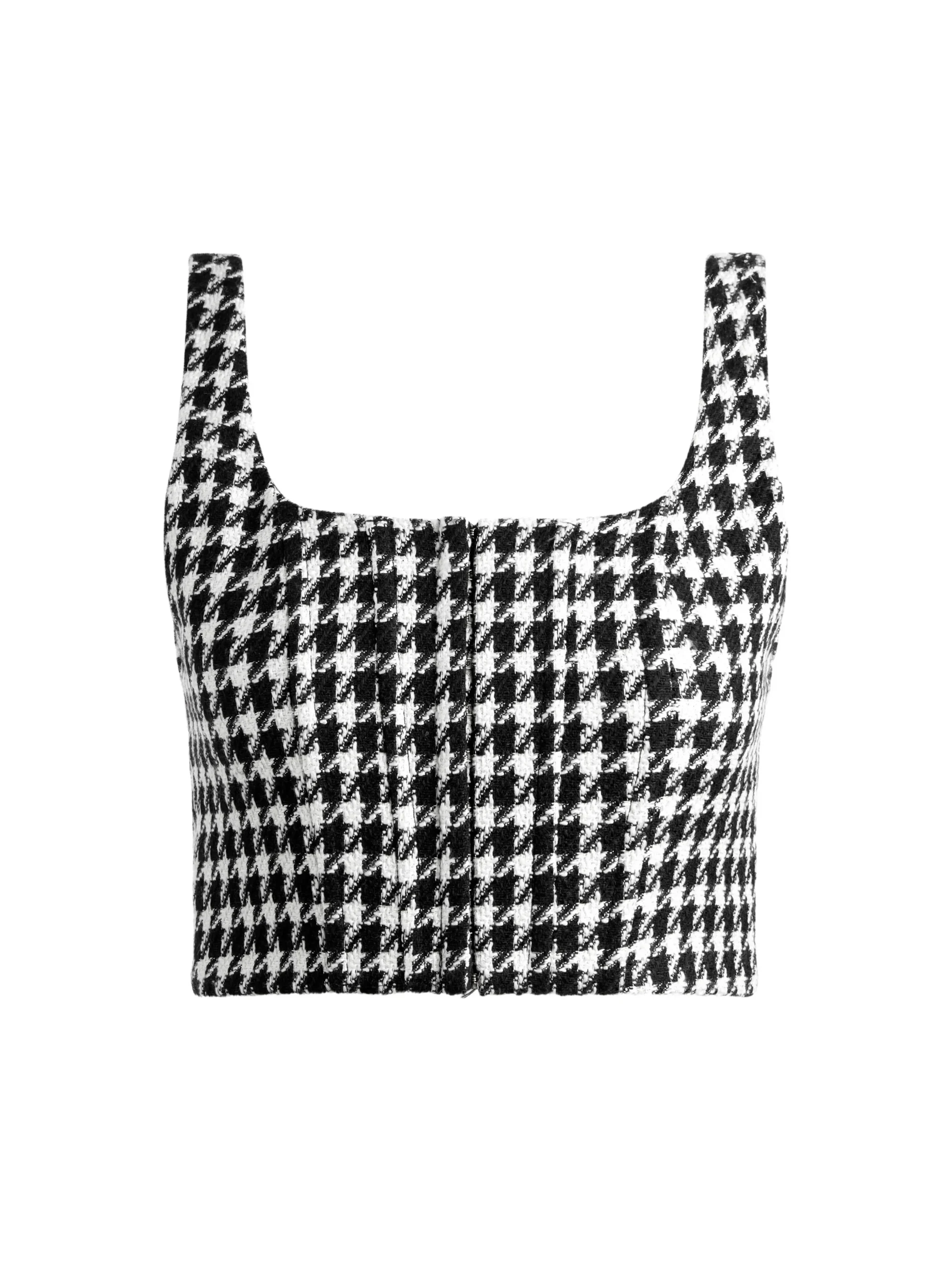 Alice and Olivia BRESLIN CORSET TOP + DONALD SIDE BUTTON SKIRT *CLOTHING