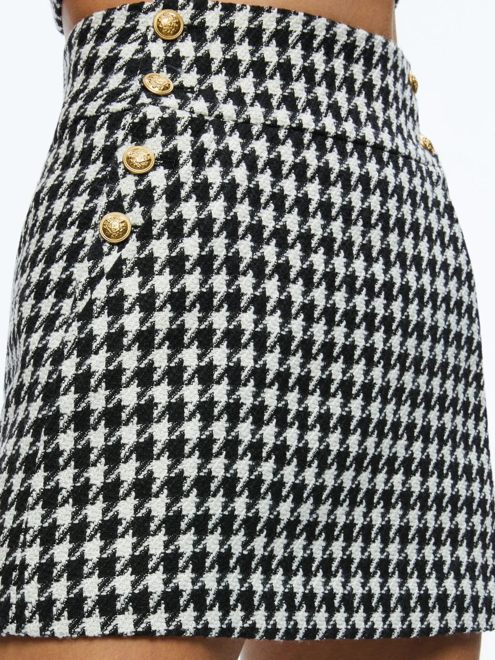 Alice and Olivia BRESLIN CORSET TOP + DONALD SIDE BUTTON SKIRT *CLOTHING