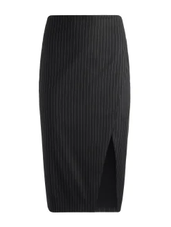 Alice and Olivia BRESLIN CORSET TOP + SIOBHAN FRONT WRAP MIDI SKIRT *CLOTHING