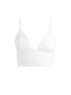 Alice and Olivia CARLI DENIM BRA TOP *FEATURED SHOPS | CLOTHING