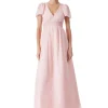 Alice and Olivia CHARLSIE SMOCKED WAIST DRESS *DRESSES | CLOTHING