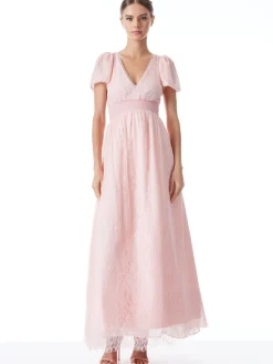 Alice and Olivia CHARLSIE SMOCKED WAIST DRESS *DRESSES | CLOTHING