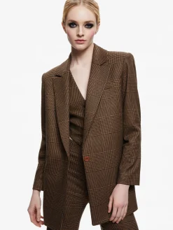 Alice and Olivia COLLEY NOTCH COLLAR BLAZER + ZONA HIGH WAISTED MINI SKIRT *CLOTHING