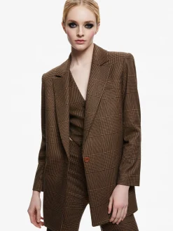 Alice and Olivia COLLEY NOTCH COLLAR BLAZER + DEANNA HIGH WAISTED BOOTCUT PANT *CLOTHING
