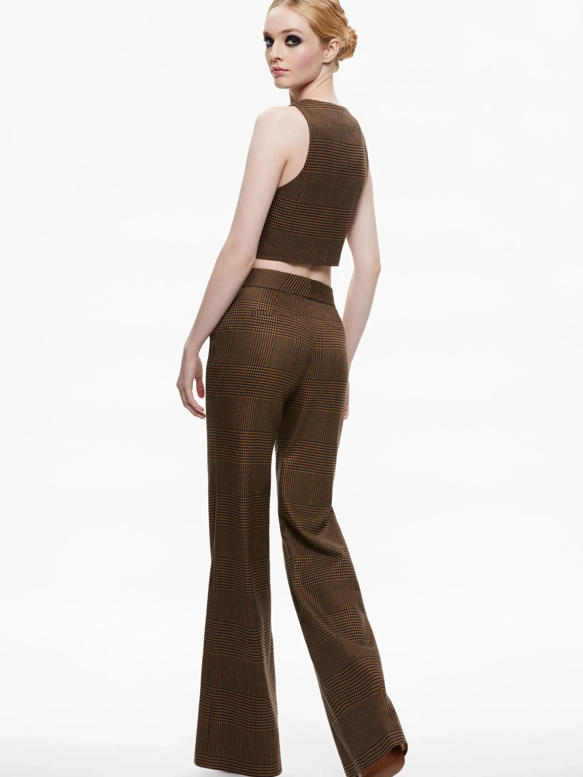 Alice and Olivia COLLEY NOTCH COLLAR BLAZER + DEANNA HIGH WAISTED BOOTCUT PANT *CLOTHING