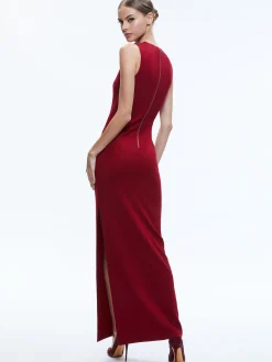 Alice and Olivia DELORA SLEEVELESS MAXI DRESS *DRESSES | DRESSES | CLOTHING