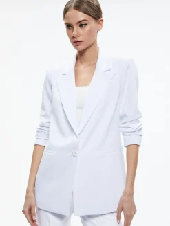 Alice and Olivia DENNY NOTCH COLLAR BOYFRIEND BLAZER *FEATURED SHOPS | FEATURED SHOPS | CLOTHING | CLOTHING