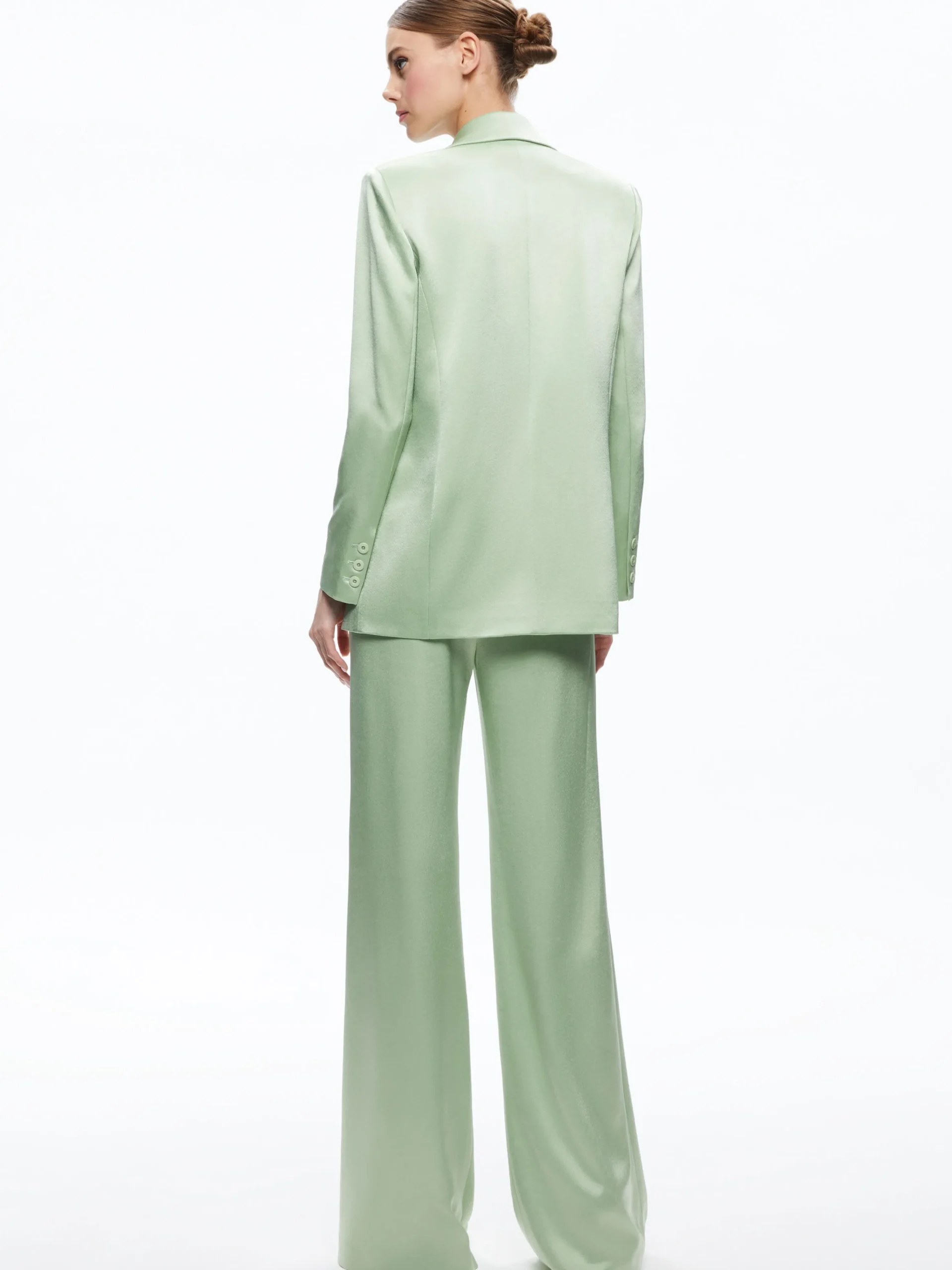 Alice and Olivia DENNY NOTCH COLLAR BOYFRIEND BLAZER *CLOTHING