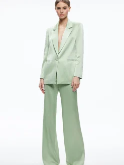 Alice and Olivia DENNY NOTCH COLLAR BOYFRIEND BLAZER *CLOTHING