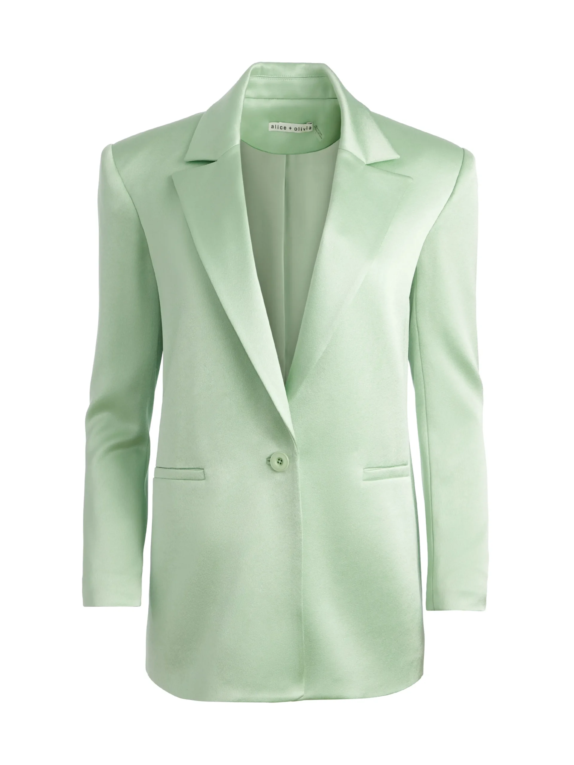 Alice and Olivia DENNY NOTCH COLLAR BOYFRIEND BLAZER *CLOTHING