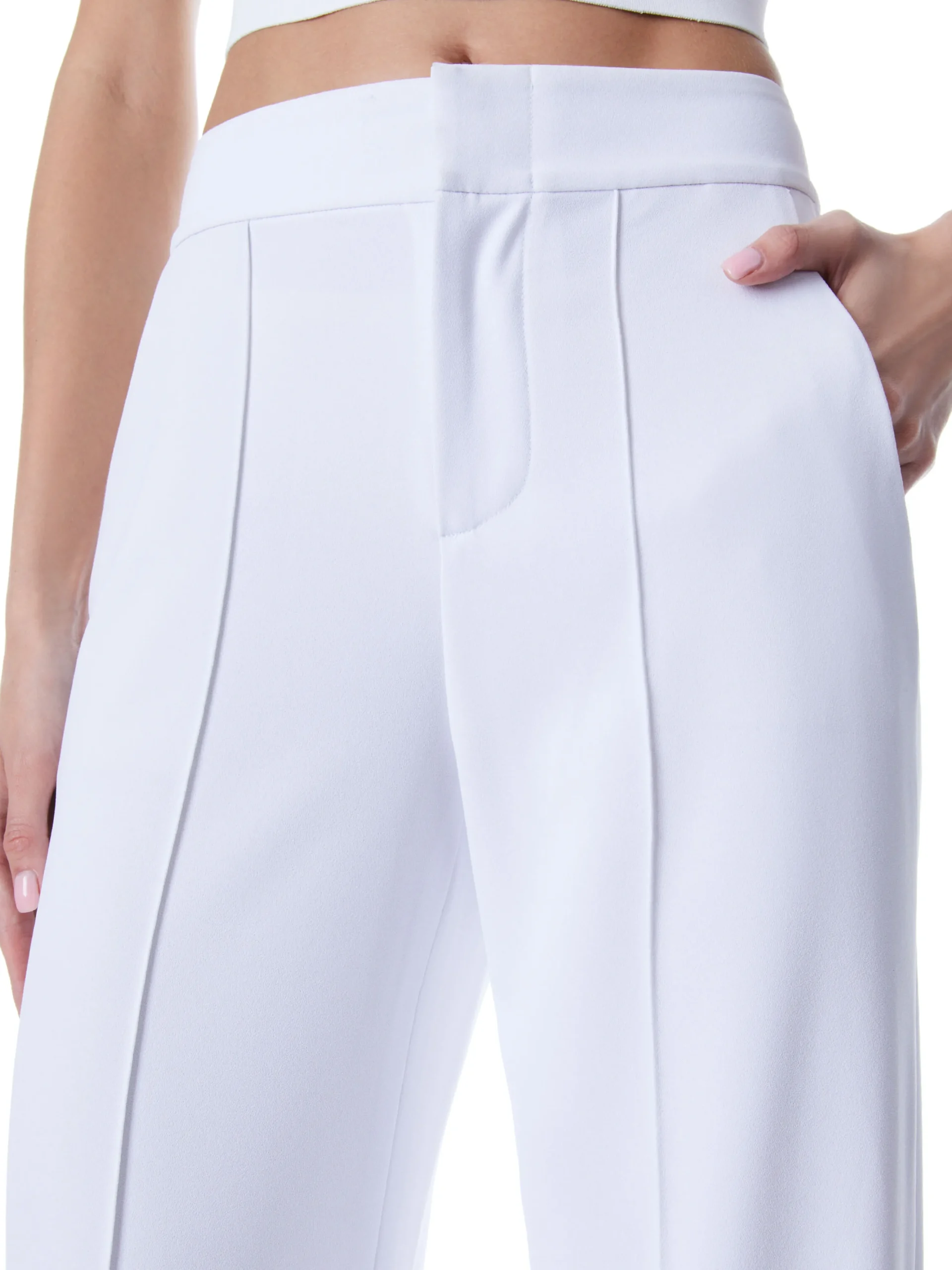 Alice and Olivia DYLAN HIGH WAISTED WIDE LEG PANT *FEATURED SHOPS | CLOTHING | CLOTHING