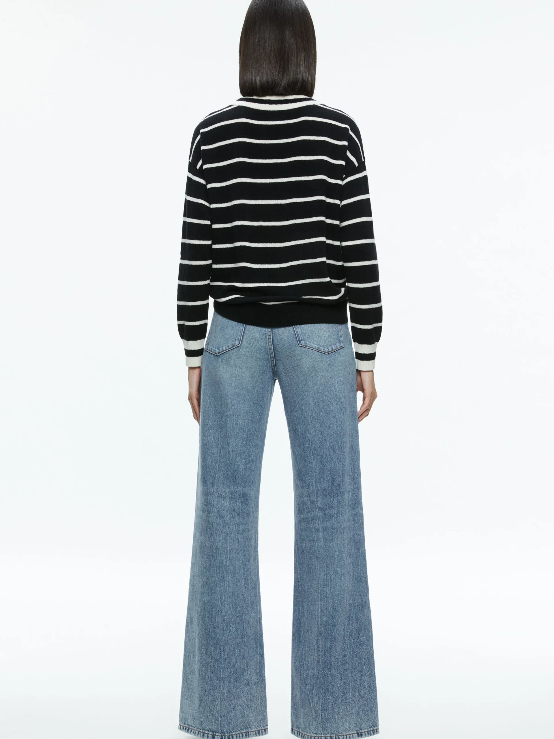 Alice and Olivia FILA CREWNECK PULLOVER *FEATURED SHOPS | CLOTHING