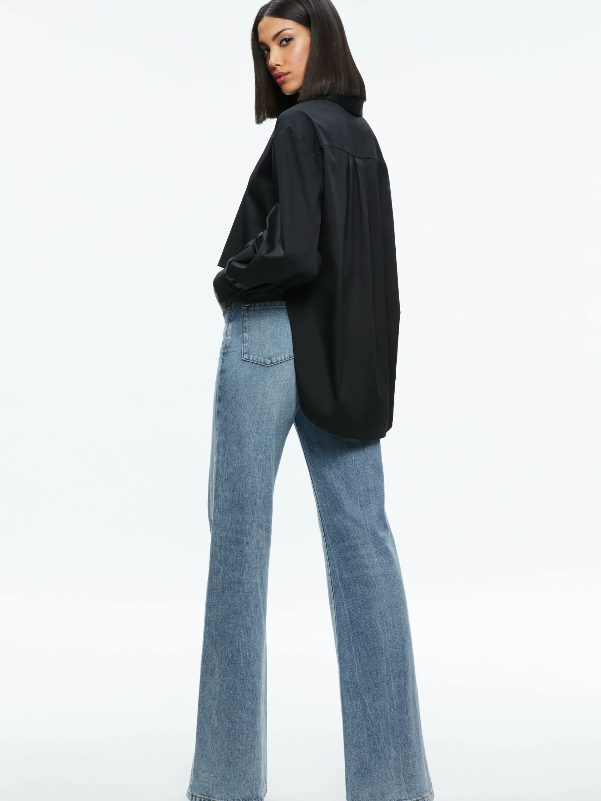 Alice and Olivia FINELY HIGH-LOW BLOUSE *FEATURED SHOPS | FEATURED SHOPS | CLOTHING