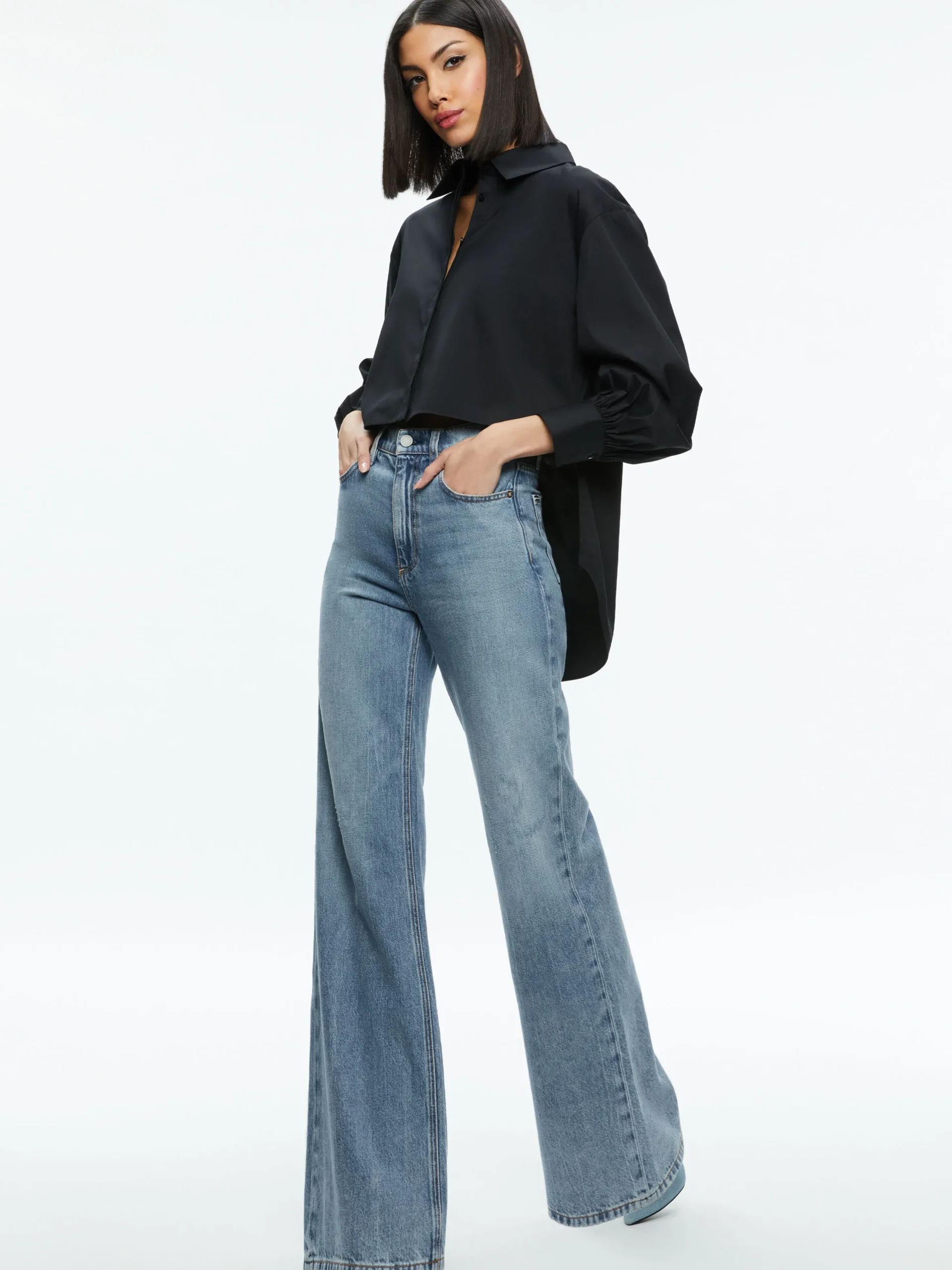 Alice and Olivia FINELY HIGH-LOW BLOUSE *FEATURED SHOPS | FEATURED SHOPS | CLOTHING
