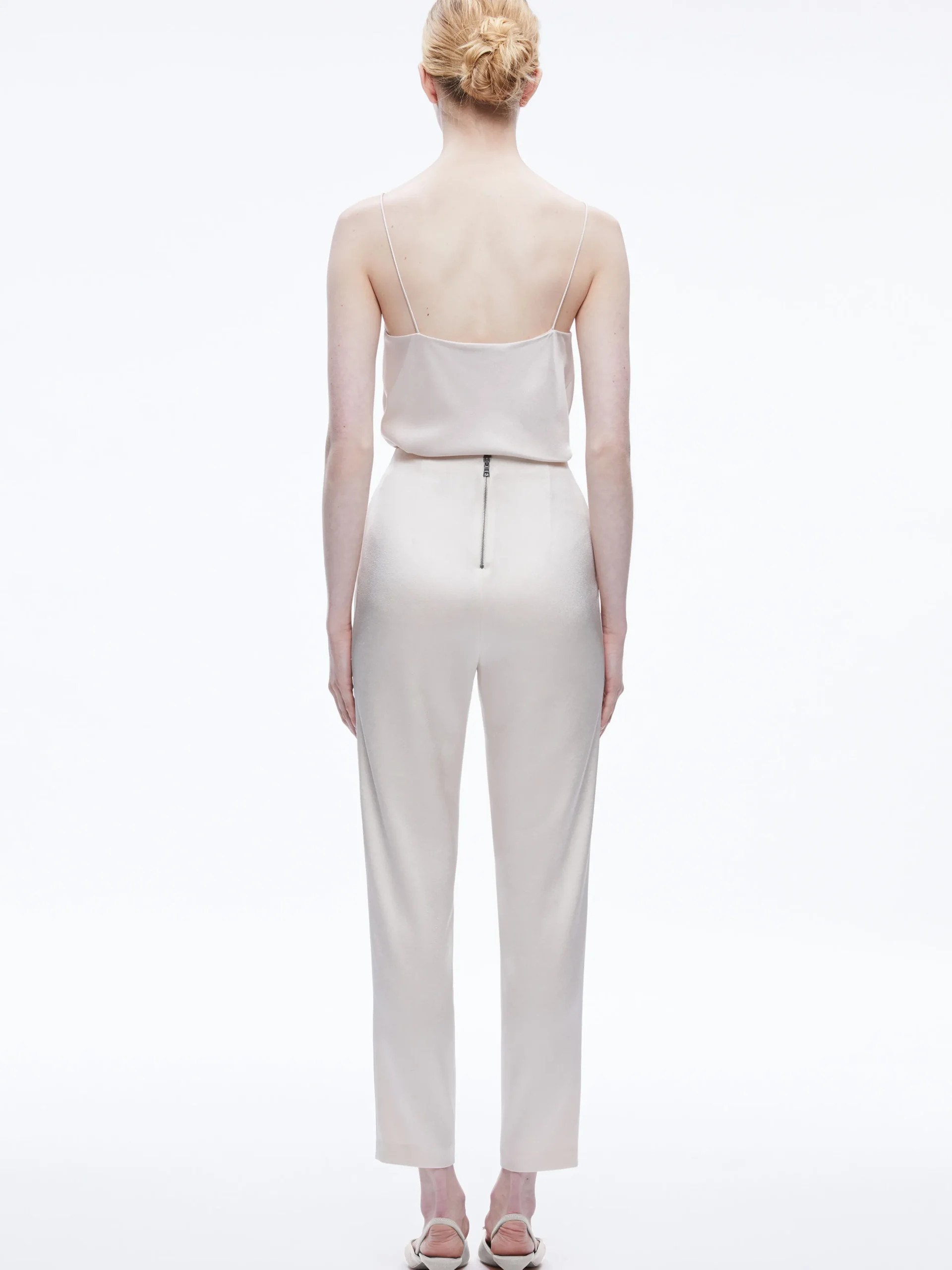 Alice and Olivia JESSIE SLIM PANT CHAMPAGNE*CLOTHING