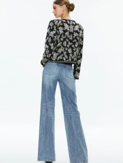 Alice and Olivia KIDMAN EMBELLISHED JACKET BLACK*CLOTHING