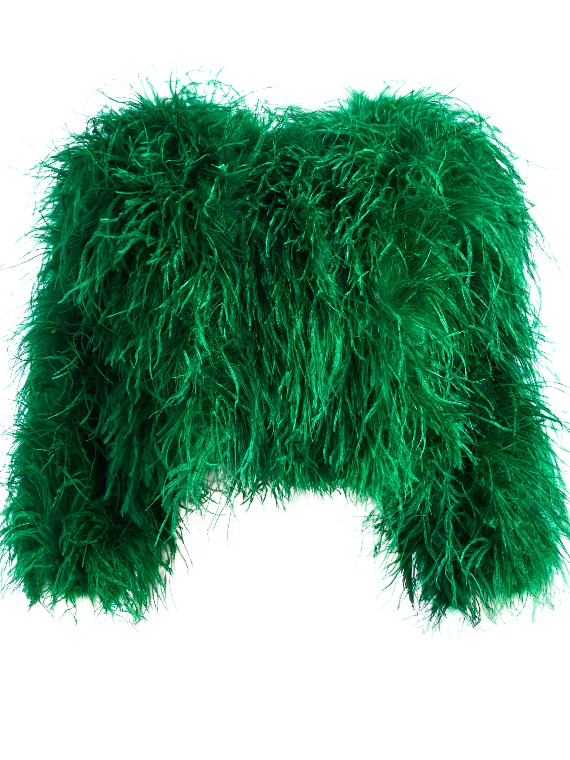 Alice and Olivia KIDMAN FEATHER JACKET *CLOTHING