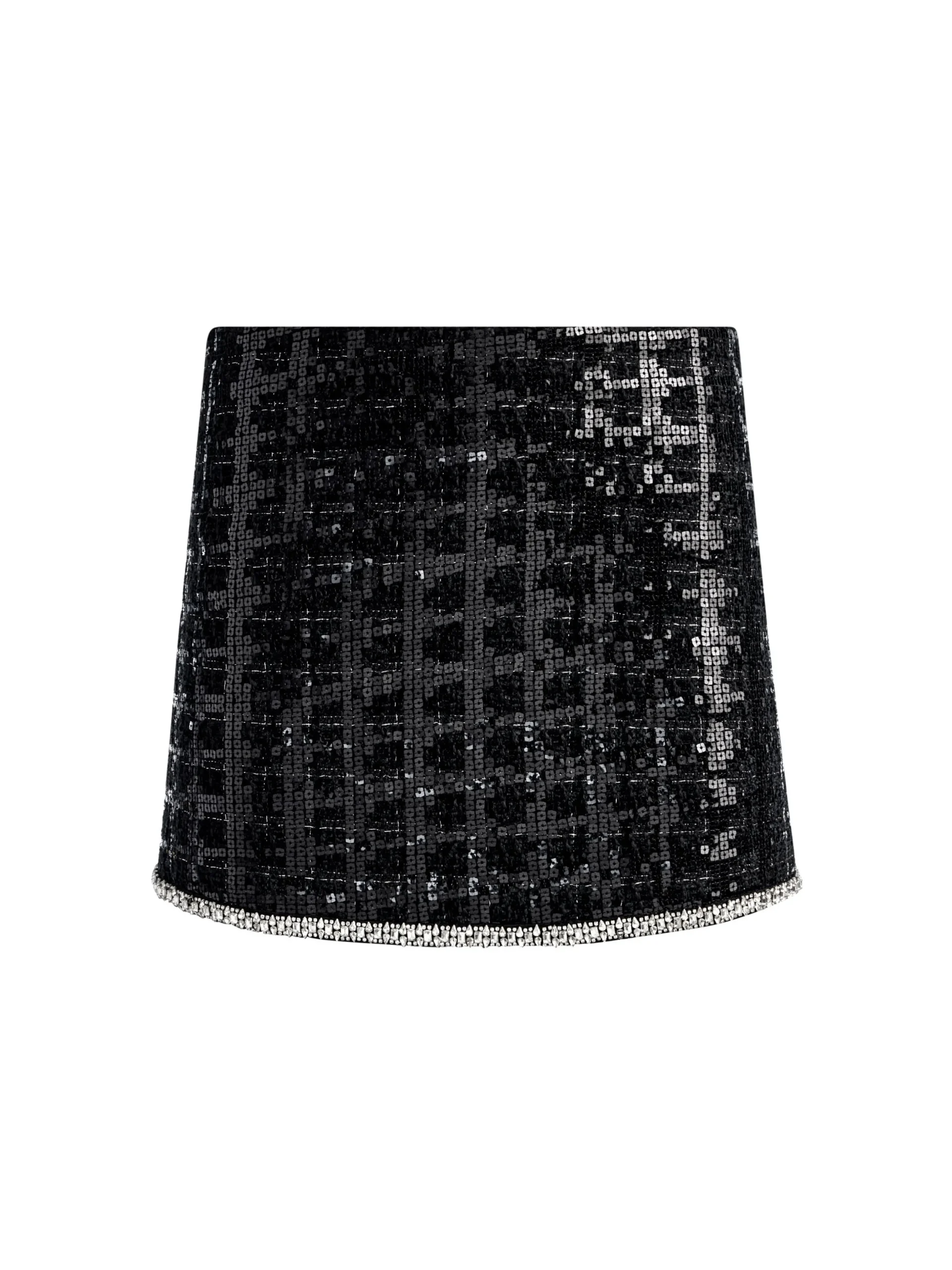 Alice and Olivia KIDMAN SEQUIN TWEED JACKET + RUBI SEQUIN TWEED MINI SKIRT *CLOTHING