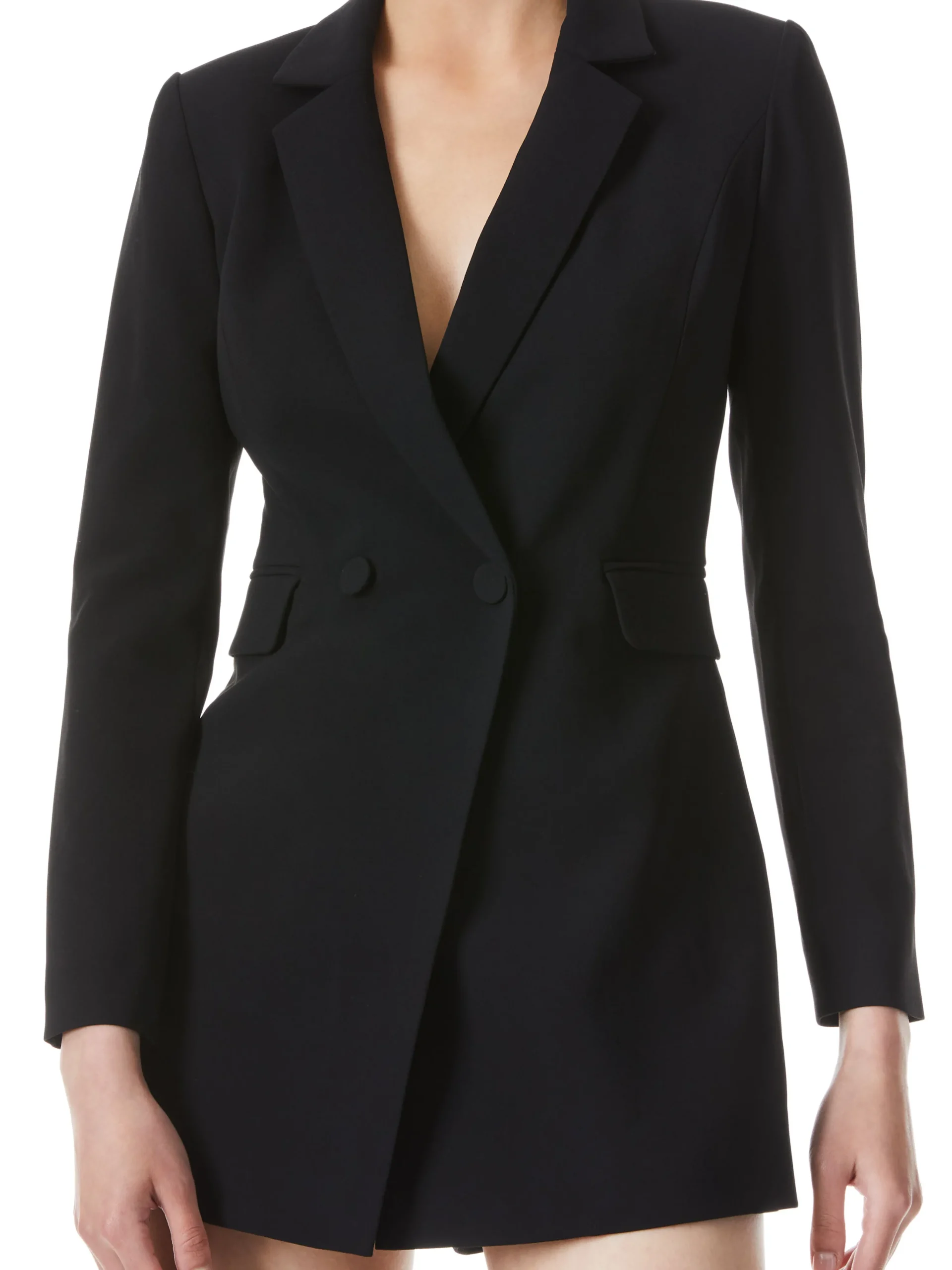 Alice and Olivia KYRIE TUXEDO SKORT ROMPER BLACK*FEATURED SHOPS | FEATURED SHOPS | CLOTHING