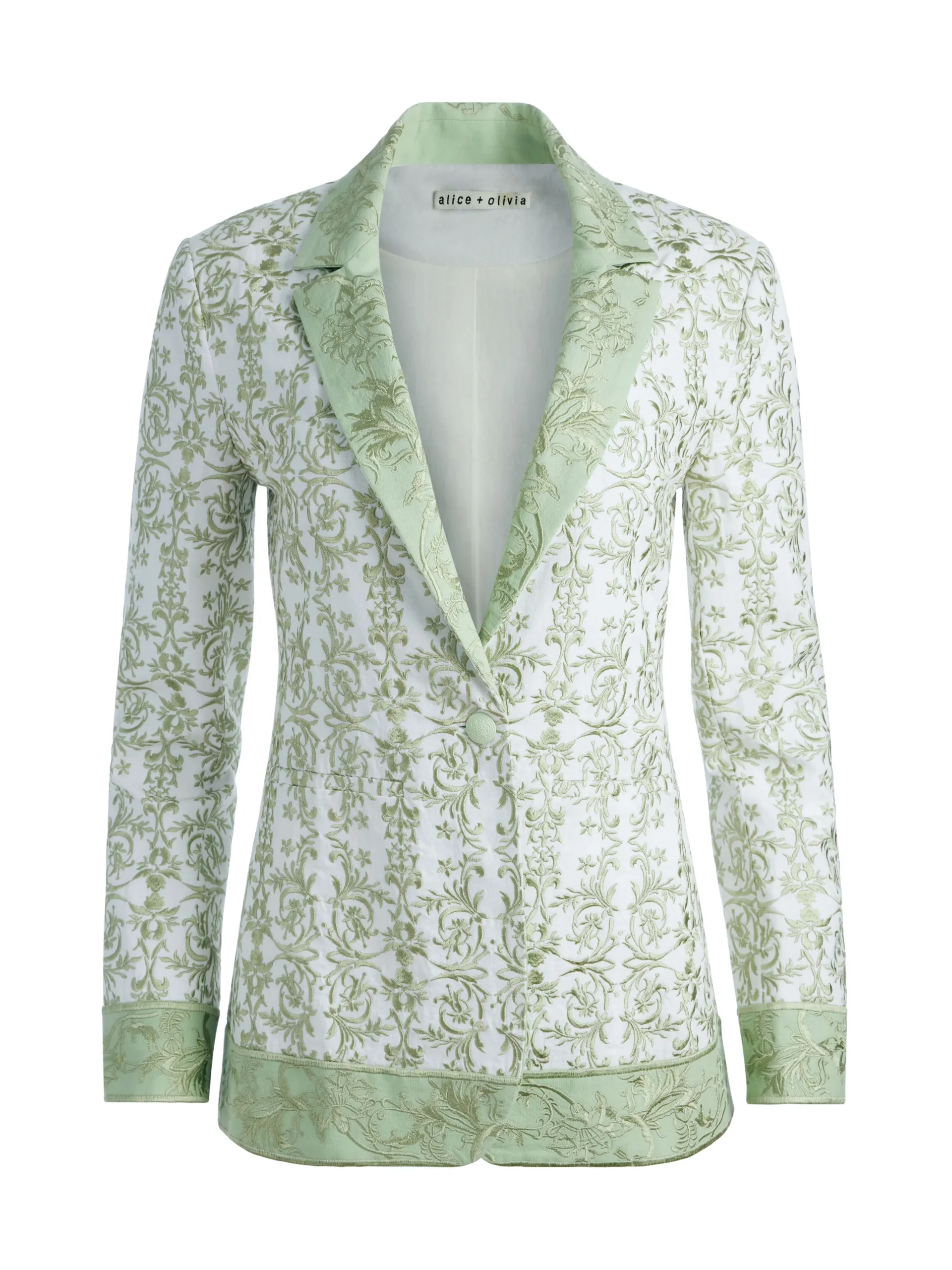 Alice and Olivia MACEY NOTCH COLLAR FITTED BLAZER REPUBLIC GEO*CLOTHING | CLOTHING