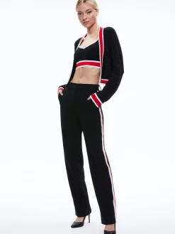Alice and Olivia MAUDE BRALETTE BLACK/PERFECT RUBY*FEATURED SHOPS | CLOTHING | CLOTHING