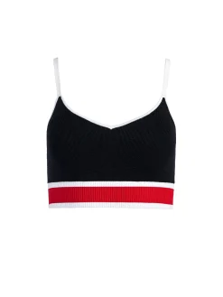 Alice and Olivia MAUDE BRALETTE BLACK/PERFECT RUBY*FEATURED SHOPS | CLOTHING | CLOTHING
