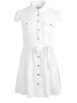 Alice and Olivia MIRANDA MINI DENIM DRESS *FEATURED SHOPS | DRESSES | CLOTHING