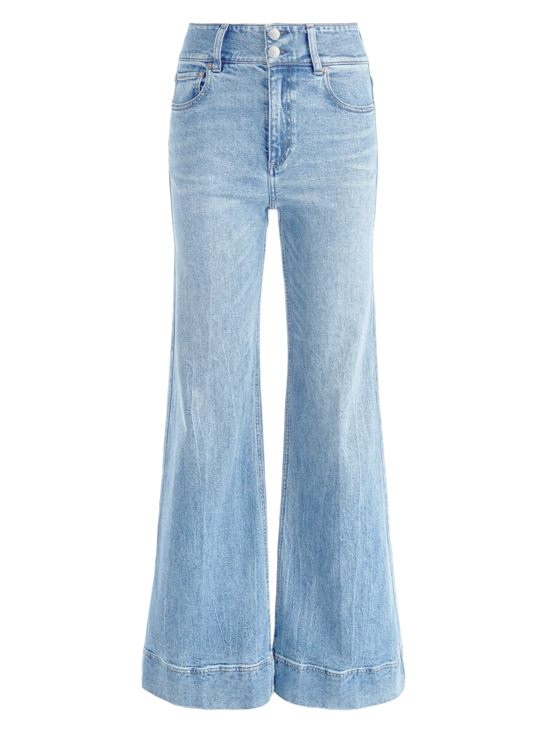 Alice and Olivia MISSA HIGH RISE WIDE LEG JEAN *CLOTHING | CLOTHING