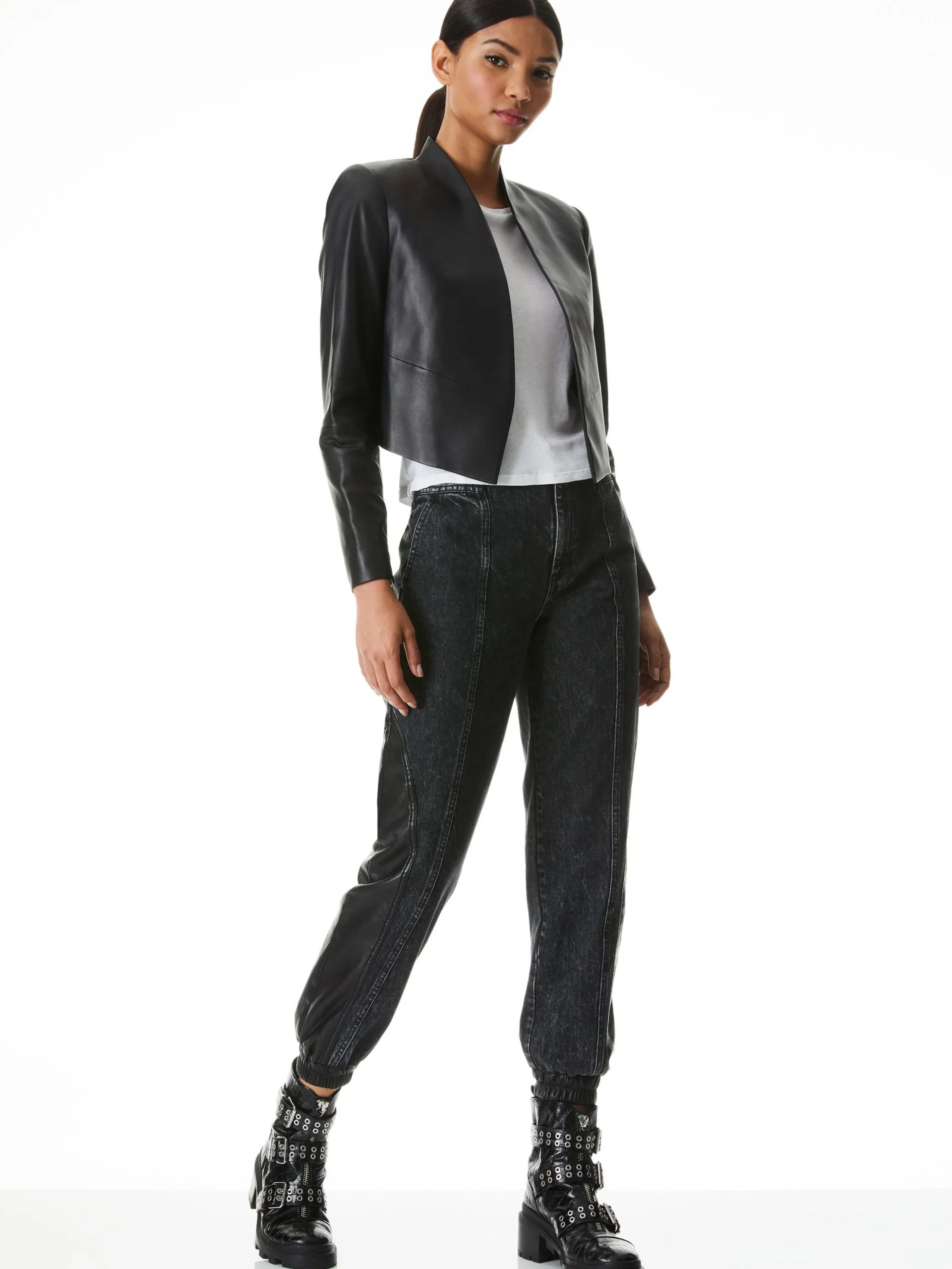 Alice and Olivia NEW HARVEY LEATHER JACKET *FEATURED SHOPS | CLOTHING | CLOTHING