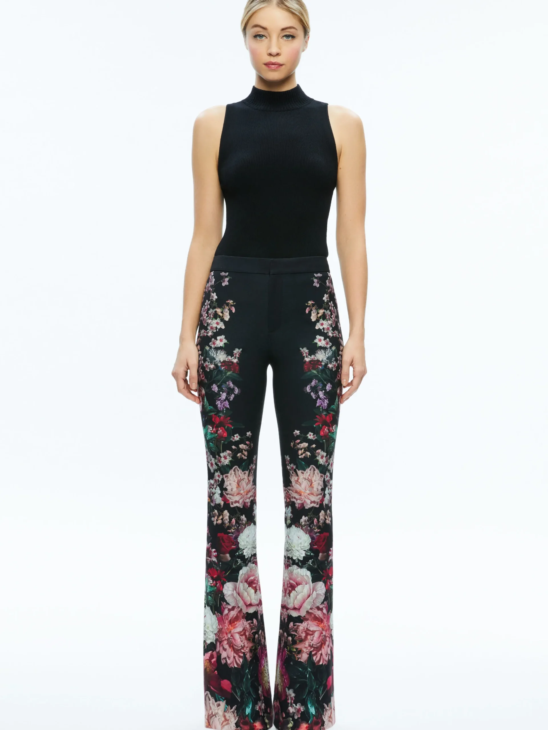 Alice and Olivia OLIVIA BOOTCUT PANT AFTER MIDNIGHT*CLOTHING