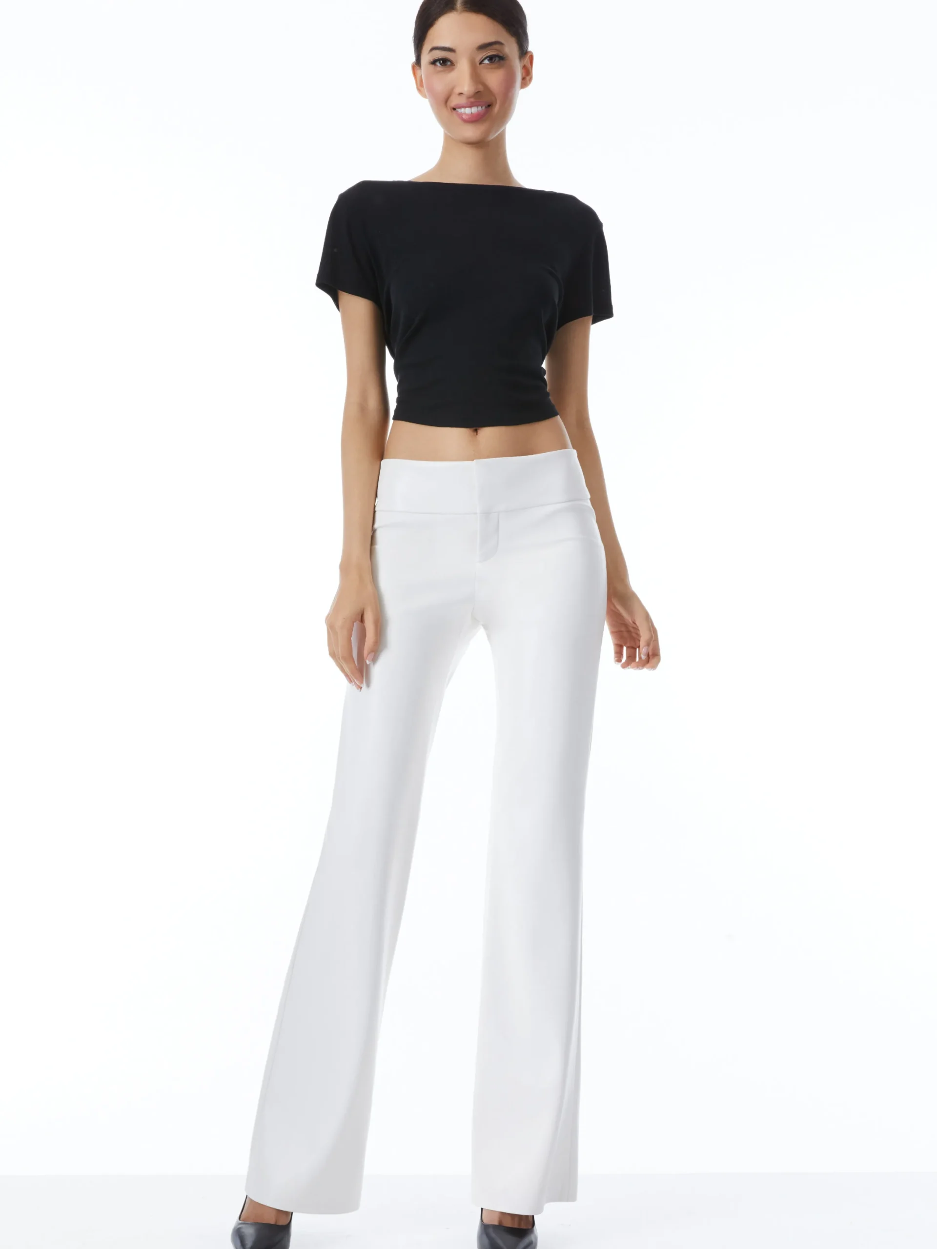 Alice and Olivia OLIVIA VEGAN LEATHER BOOTCUT PANT *FEATURED SHOPS | FEATURED SHOPS | CLOTHING