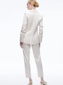 Alice and Olivia PAILEY FTTED NOTCH COLLAR BLAZER + JESSIE SLIM PANT *CLOTHING
