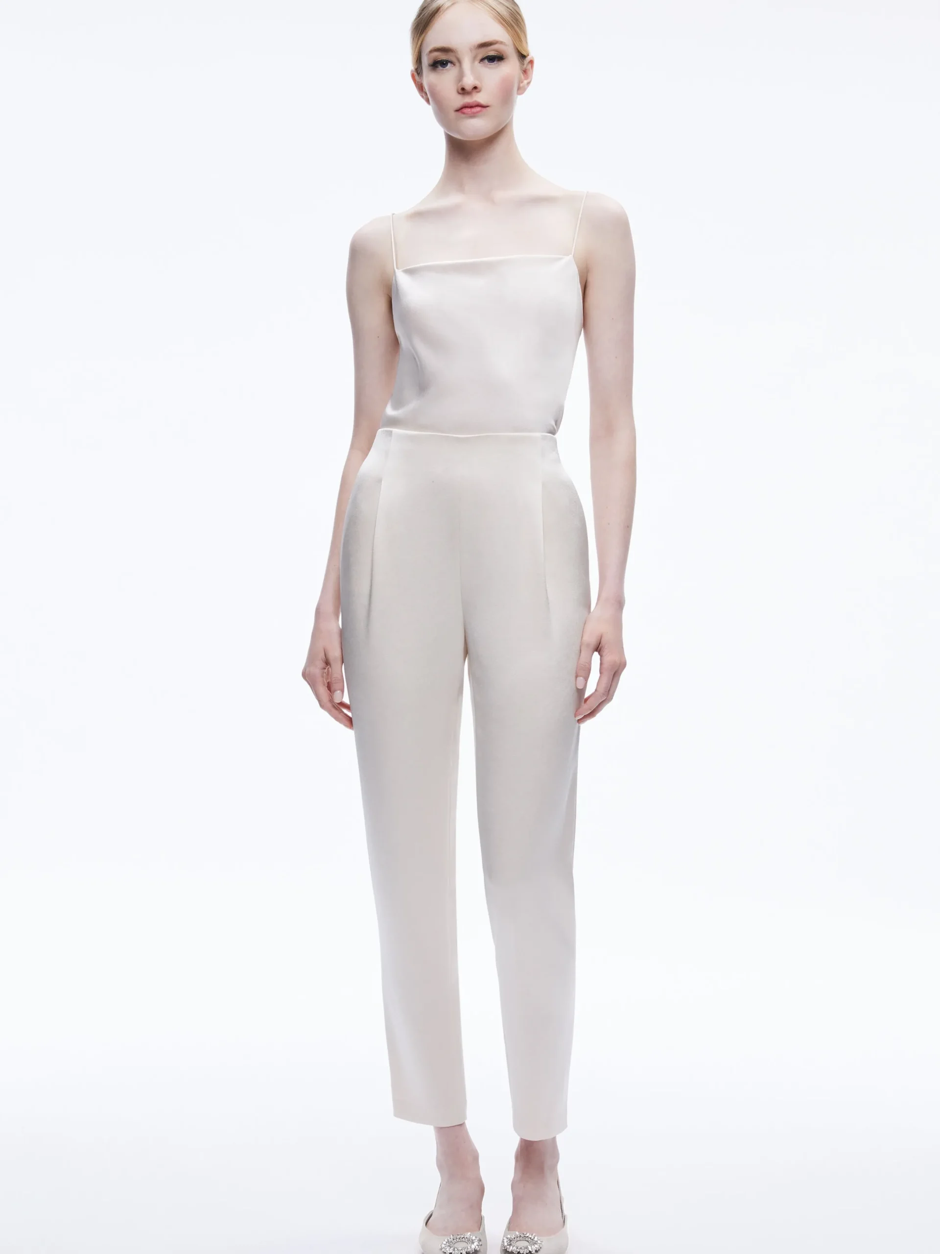 Alice and Olivia PAILEY FTTED NOTCH COLLAR BLAZER + JESSIE SLIM PANT *CLOTHING