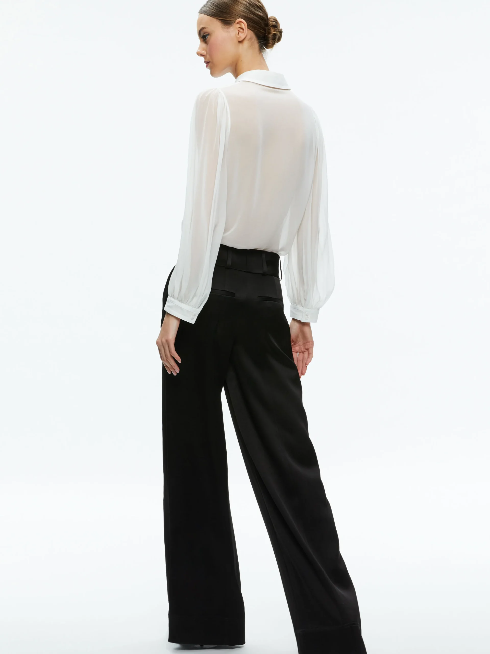 Alice and Olivia ROANNE SHEER BLOUSE *FEATURED SHOPS | FEATURED SHOPS | CLOTHING