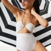 Alice and Olivia SARIYA CUTOUT BODYSUIT *CLOTHING