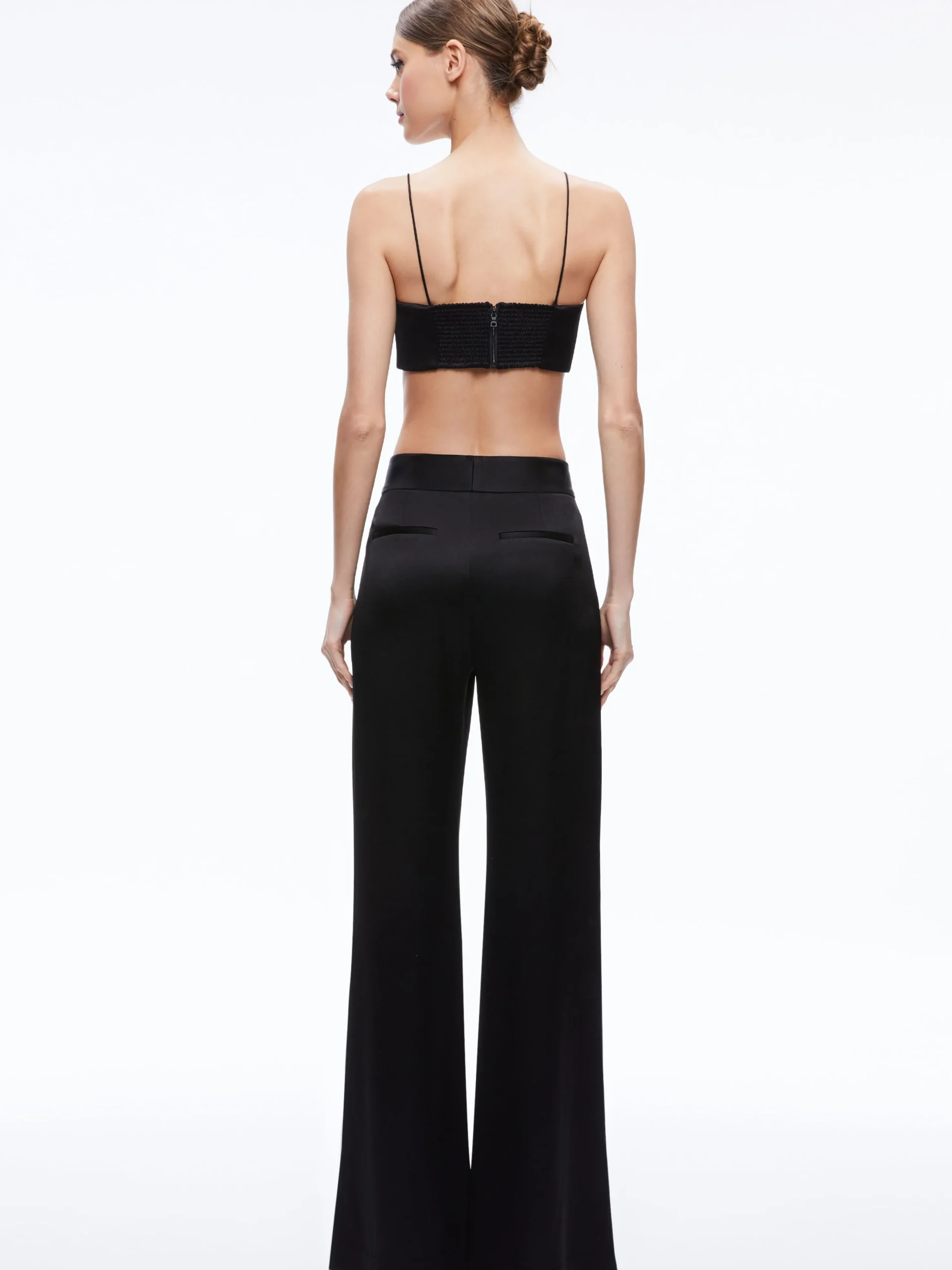 Alice and Olivia SASHA THIN STRAP CROP TOP *CLOTHING