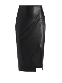 Alice and Olivia SIOBHAN FRONT WRAP MIDI SKIRT *FEATURED SHOPS | FEATURED SHOPS | CLOTHING