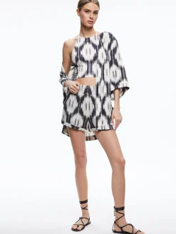 Alice and Olivia TANDY SHORTS CLASSIC IKAT*CLOTHING