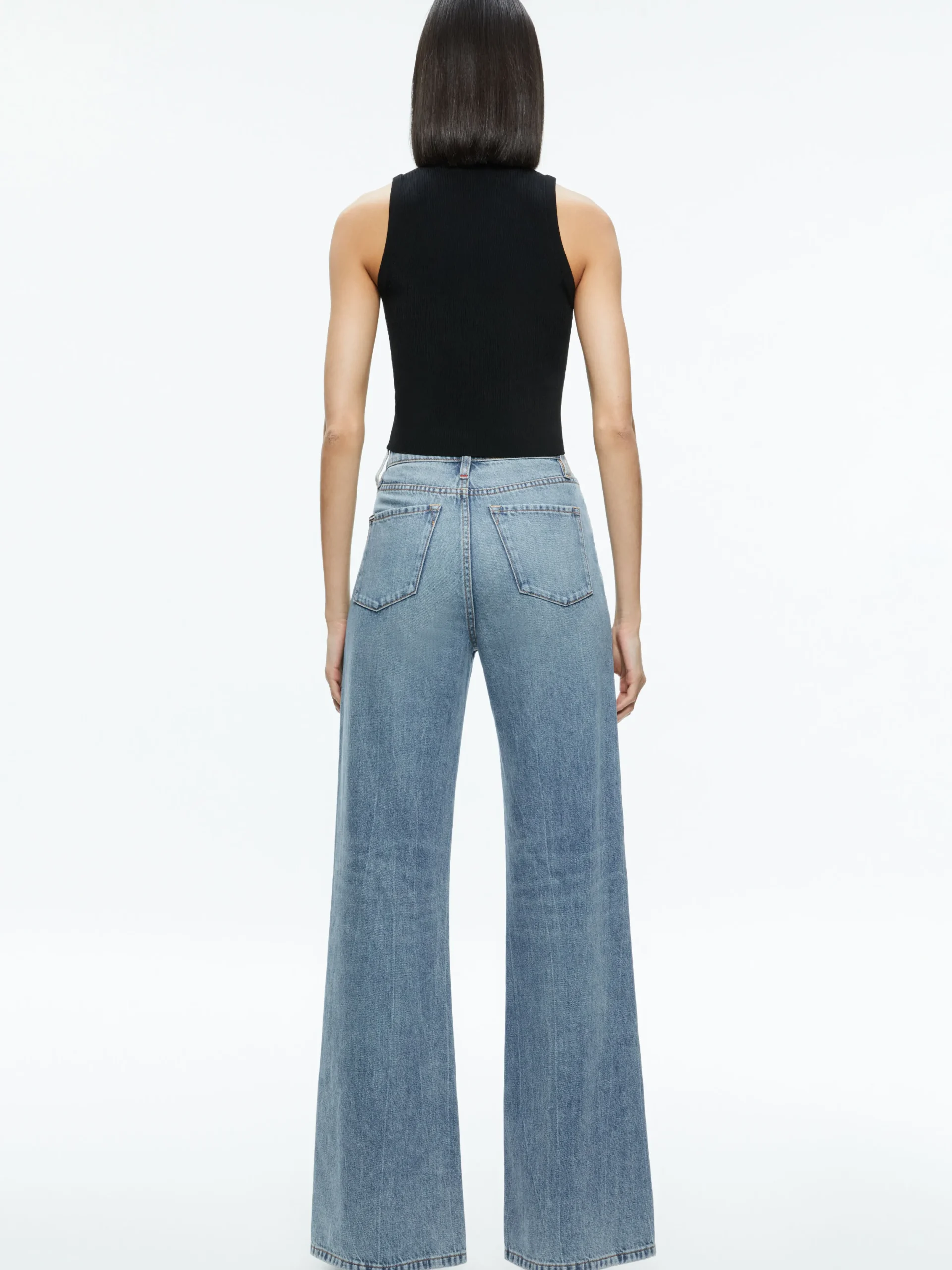 Alice and Olivia TONITA RIBBED TANK *FEATURED SHOPS | CLOTHING