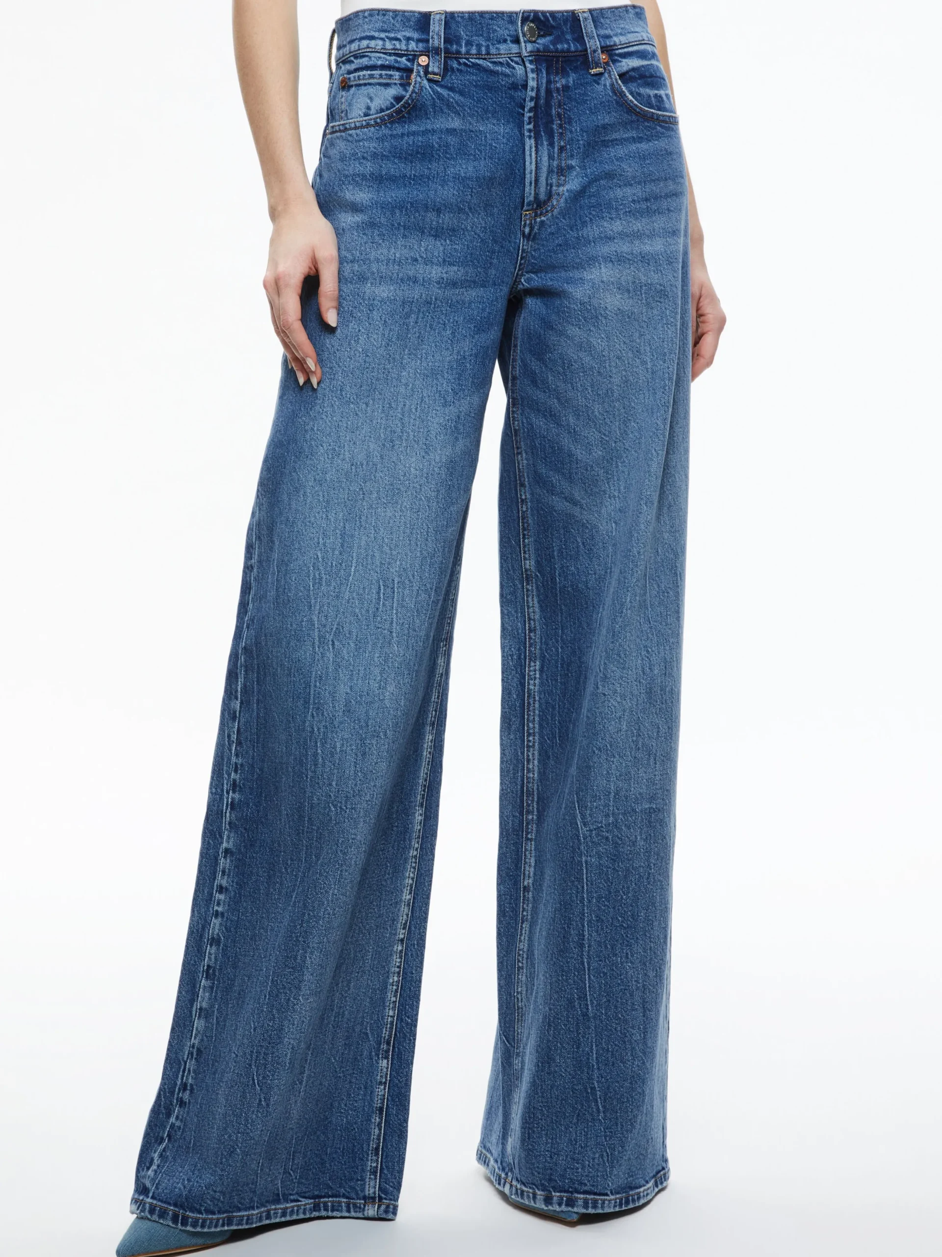 Alice and Olivia TRISH MID RISE BAGGY JEAN *FEATURED SHOPS | FEATURED SHOPS | CLOTHING | CLOTHING