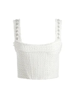 Alice and Olivia VICENTA EMBELLISHED STRUCTURED CORSET + ECENIA MINI SKIRT *CLOTHING
